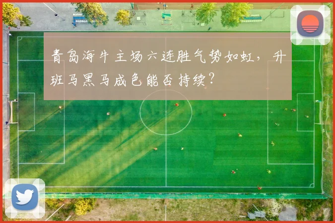 青岛海牛主场六连胜气势如虹，升班马黑马成色能否持续？